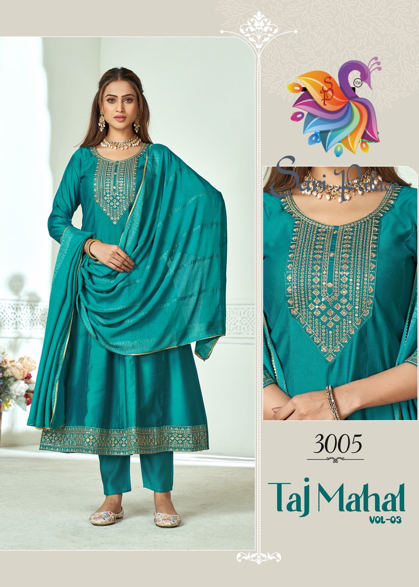Maroon Indian Pakistani Anarkali Outfit Salwar Kameez Kurti Suit EID SS42