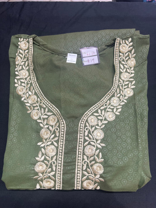 Free size Indian Cotton Nighty Nightgown NI10