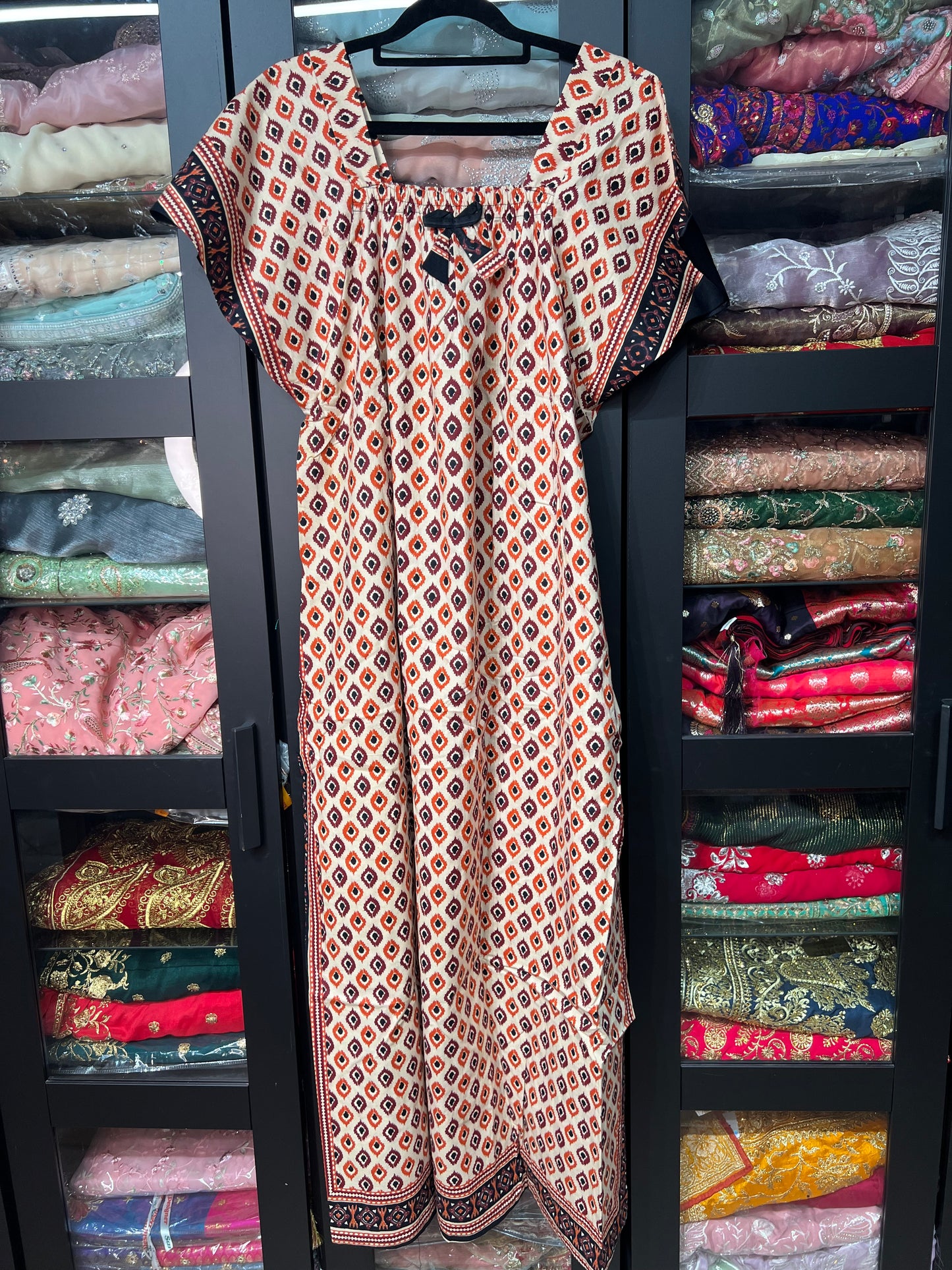 Free size Indian Cotton Nighty Nightgown NI24
