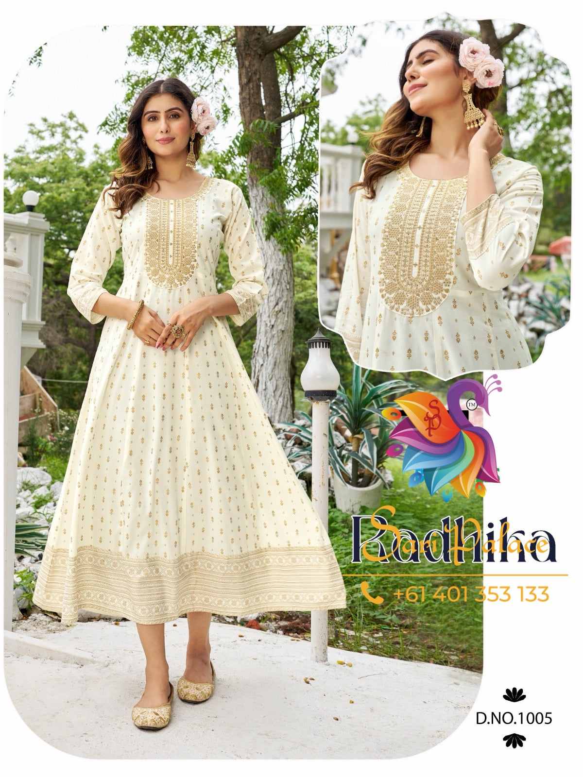 Indian Ladies Outfit Yellow/ Musrard Rayon Kurti Dress SS31