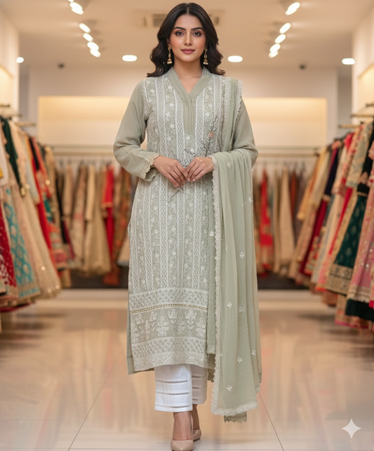 44” Indian Pakistani Suit Salwar Kameez SS32