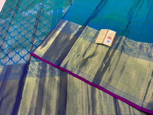 Kanchipuram Pure Silk Saree with Gold Zari | SPK071