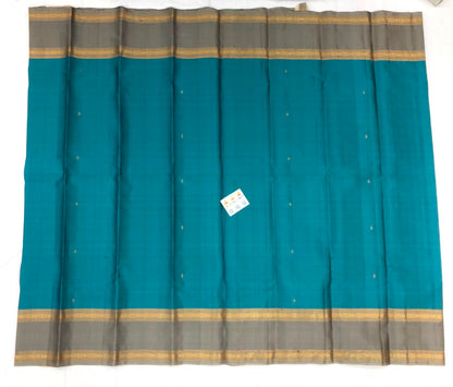 Vintage Kanchipuram Pure Silk Saree Bridal Indian Kanjivaram Sari SPK333