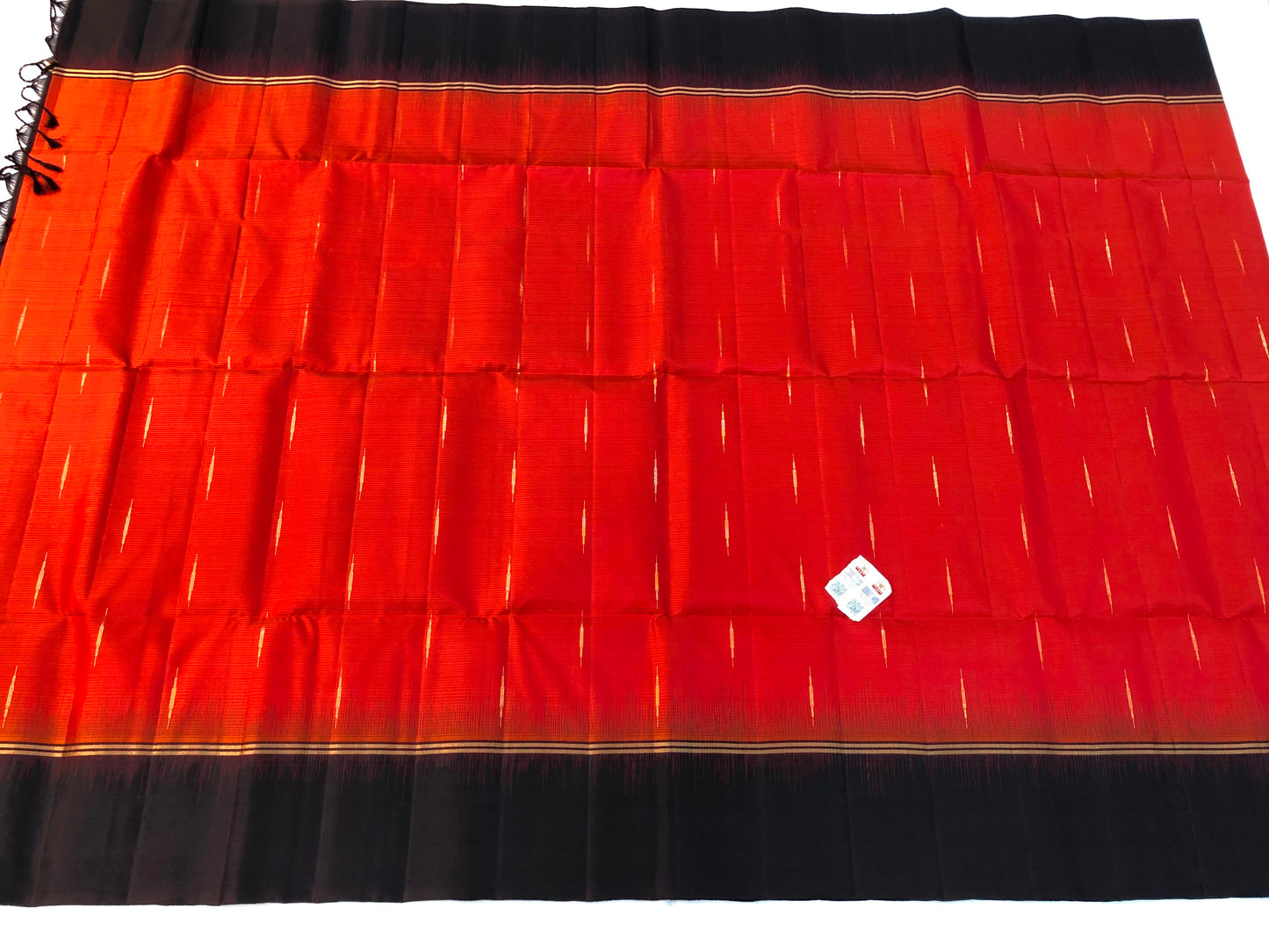 Kanchipuram Pattu Soft Silk Saree Pure Silk Bridal Sari Orange | SS23