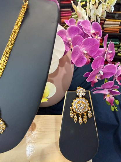 Premium Quality Indian Necklace & Earrings set Jewellery Set N101