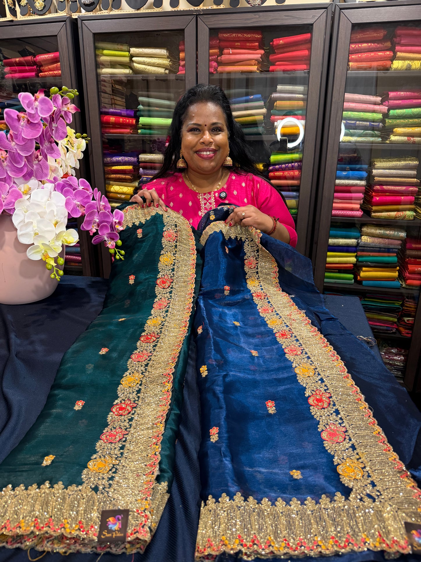 Sari Indian Fancy Party wear Saree Z1