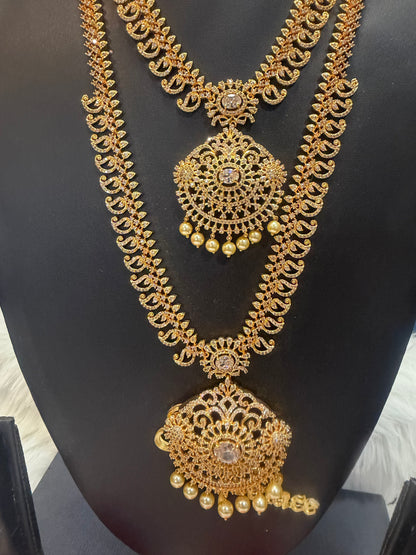 AD Indian Bridal Necklace set N3
