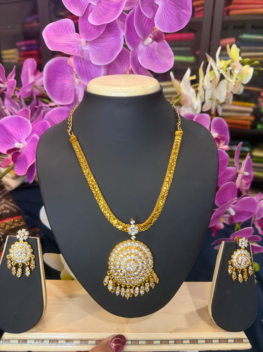 Premium Quality Indian Necklace & Earrings set Jewellery Set N101