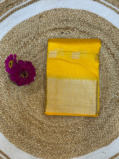 Yellow Sari Indian Saree S26