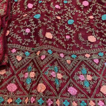 Indian velvet Lehenga Lehnga Diwali outfit Sydney Australia L13