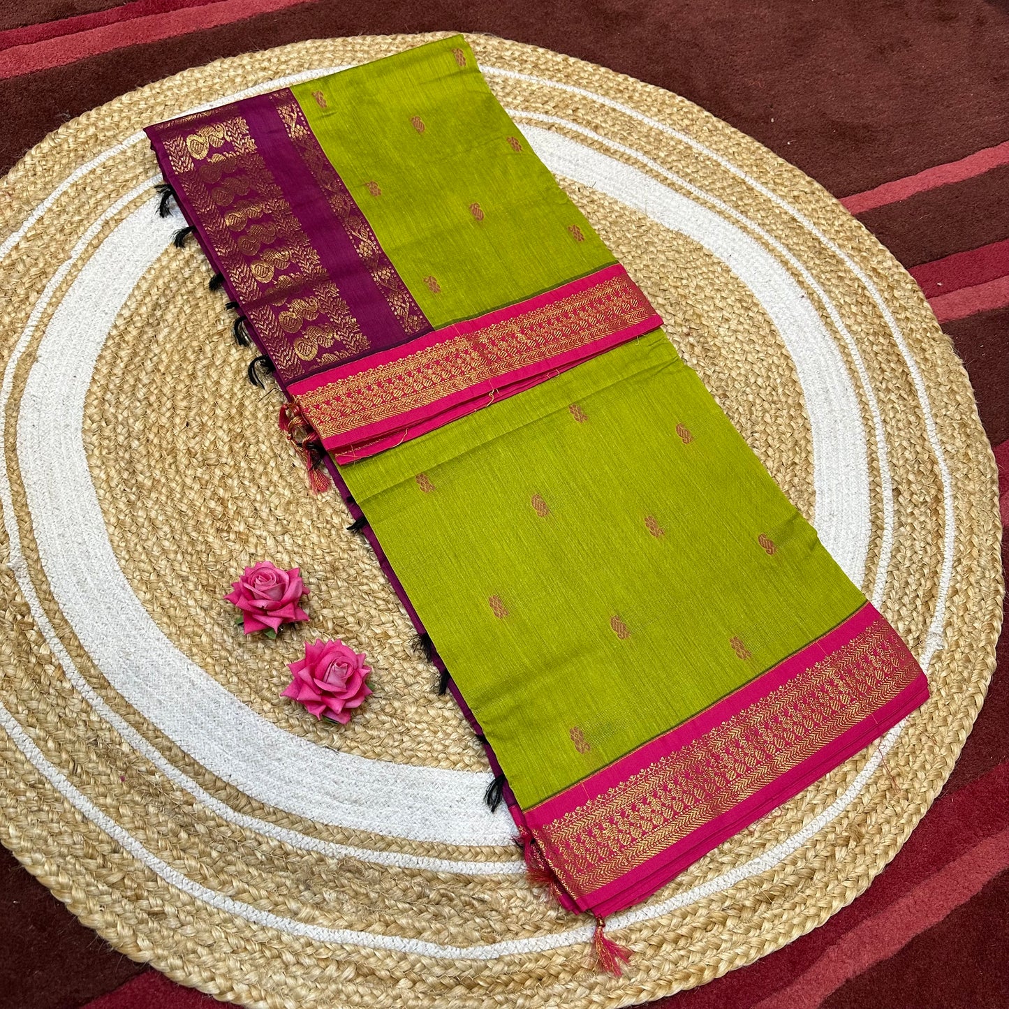 Kalyani Silk Cotton Sari South Indian Saree S140