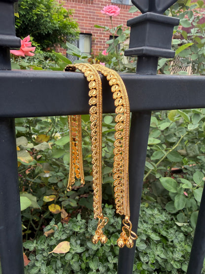 Foaming Gold Indian Payal Kolusu Anklets Golusu P6