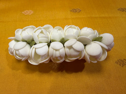Natural Looking Handmade Jasmine Flower Clip Gajra G18