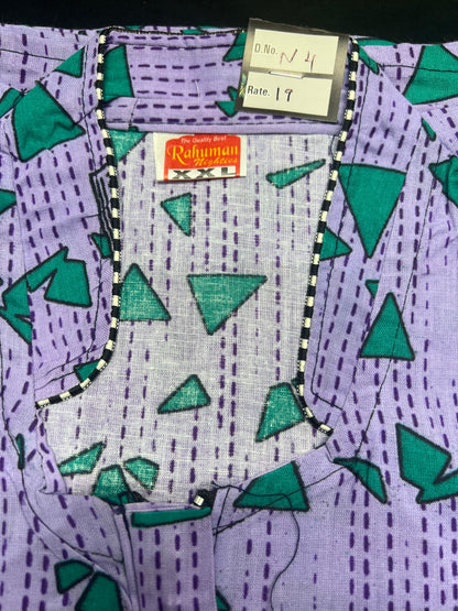 Free size Indian Cotton Nighty Nightgown NI4