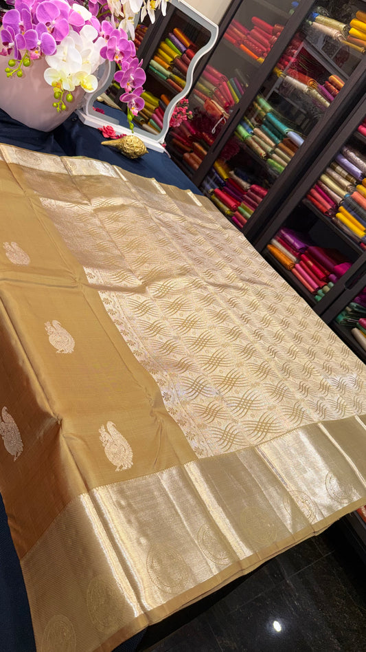 Kanchipuram Pure Silk Saree Kanjivaram Sari| SPK100