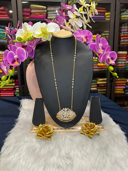 Impon Indian Necklace Annam Pathakkam Haram Wedding Jewellery N28