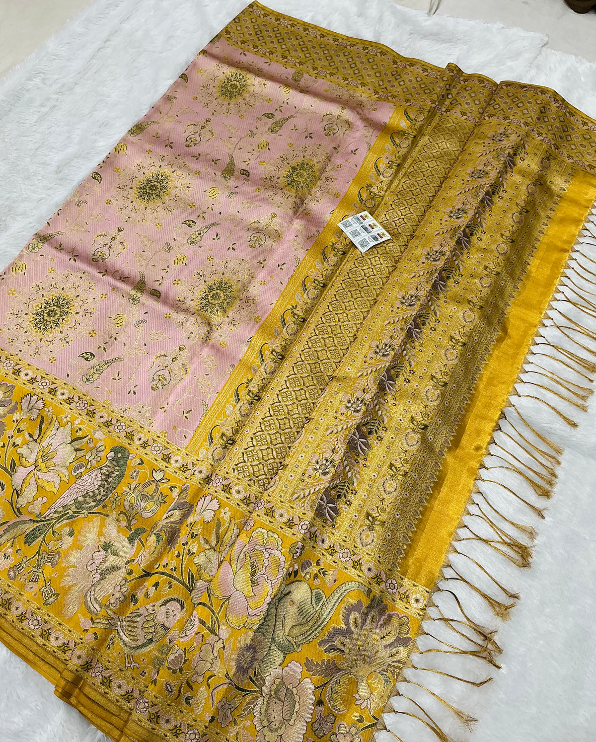 Bridal Kanchipuram Pure Silk Saree Kanjivaram Sari SPK473