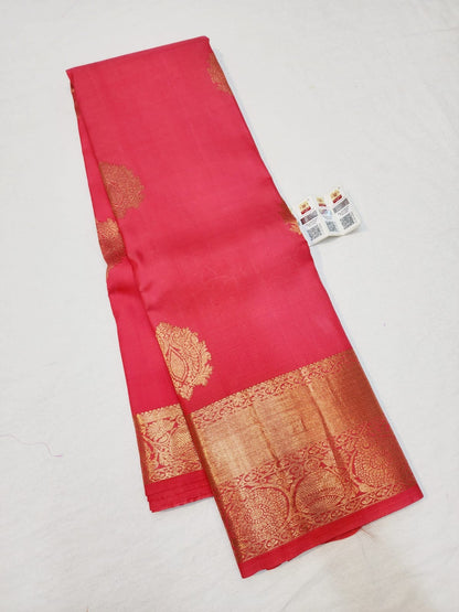 Kanchipuram Pure Silk Saree Bridal Kanjivaram Sari SPK248
