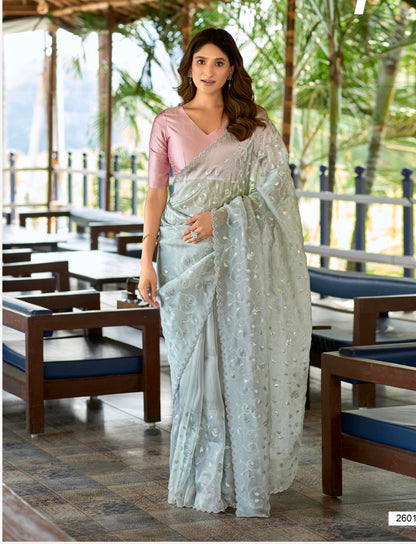 Sari Indian Bollywood Designer Party wear Saree Z10 Col 5