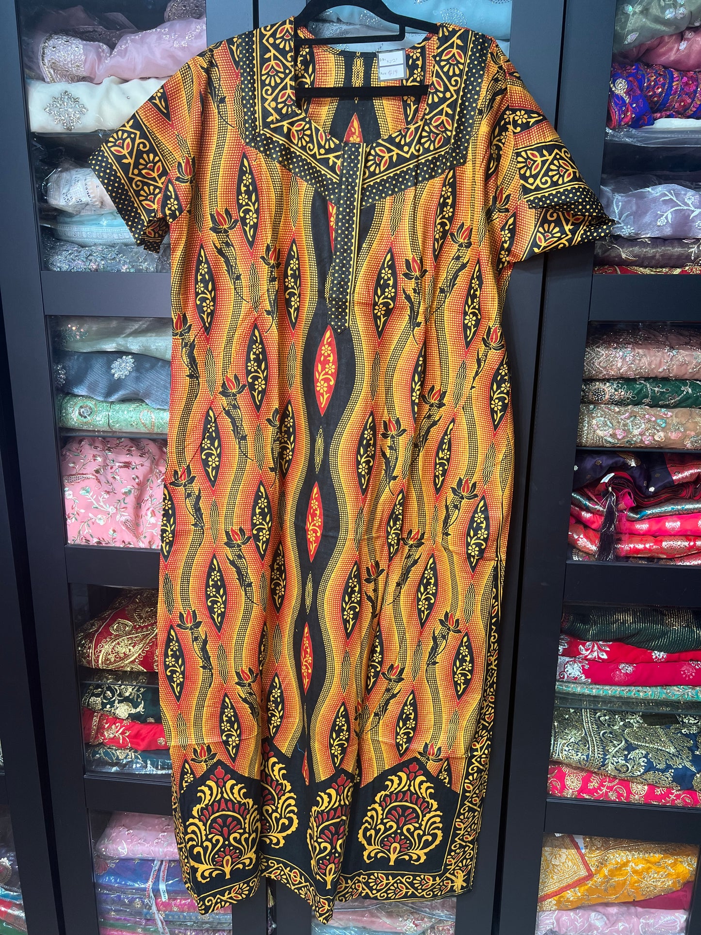 Free size Indian Cotton Nighty Nightgown NI21