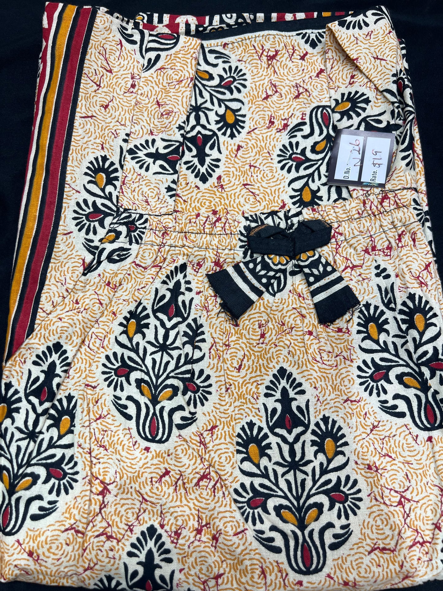 Free size Indian Cotton Nighty Nightgown NI26