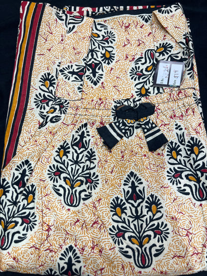 Free size Indian Cotton Nighty Nightgown NI26