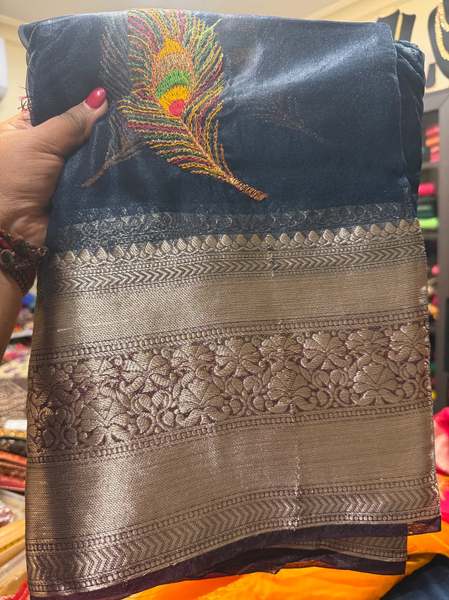 Sari Indian Bollywood Designer Party wear Saree Z11 Col 3 Green