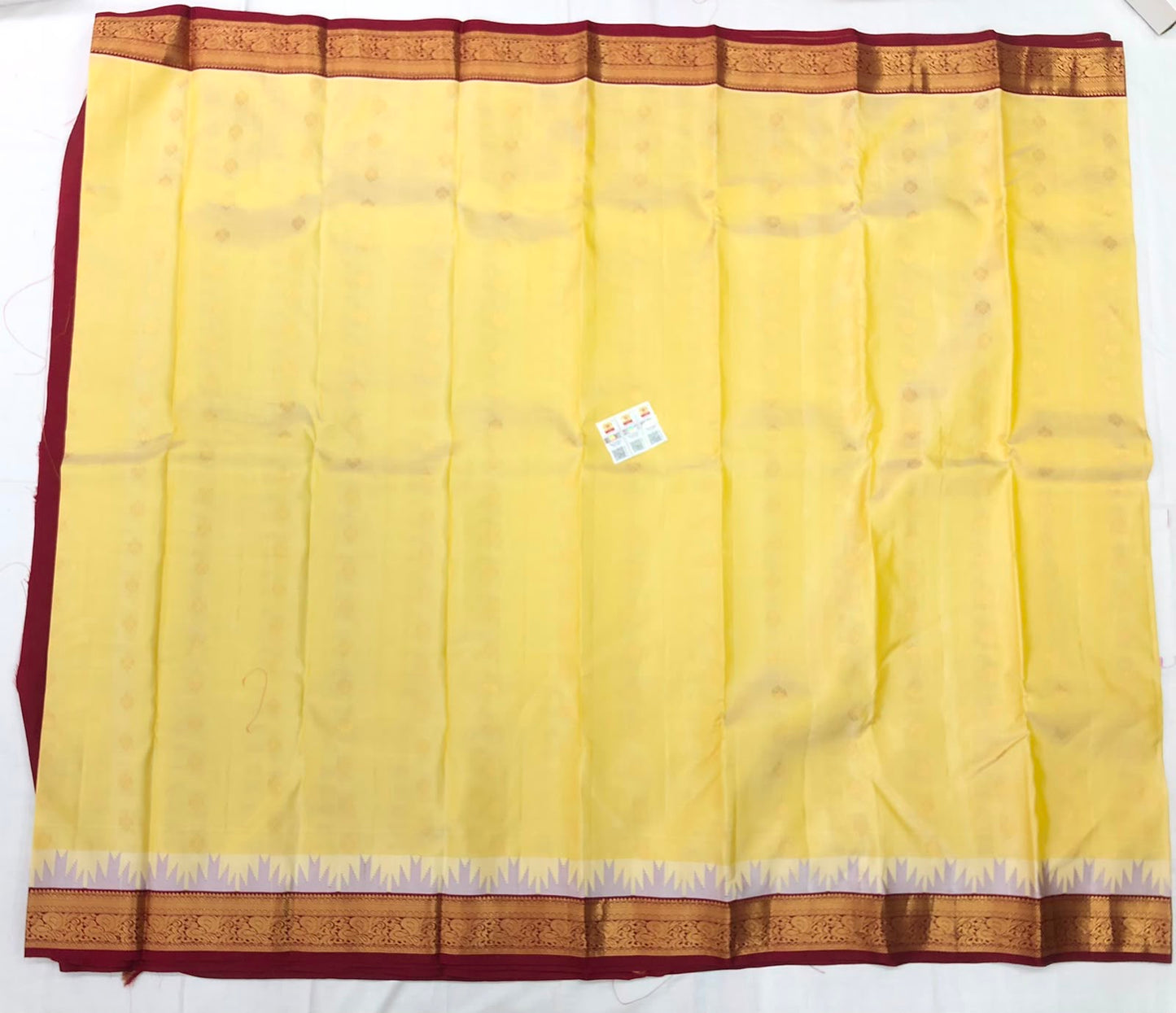 Kanchipuram Pure Silk Saree Bridal Indian Kanjivaram Sari SPK338