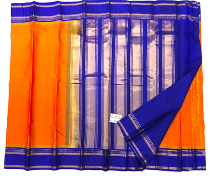 Kanchipuram Pure Silk Saree Bridal Indian Kanjivaram Sari SPK306