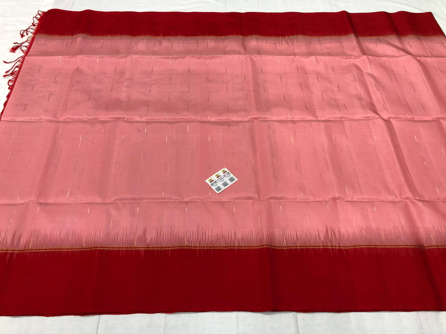 Pattu Soft Silk Indian Saree Pure Silk Sari Pink Red SS48