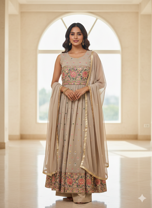 40” L size 10 India Ladies Outfit Salwar Kameez Suit SS25