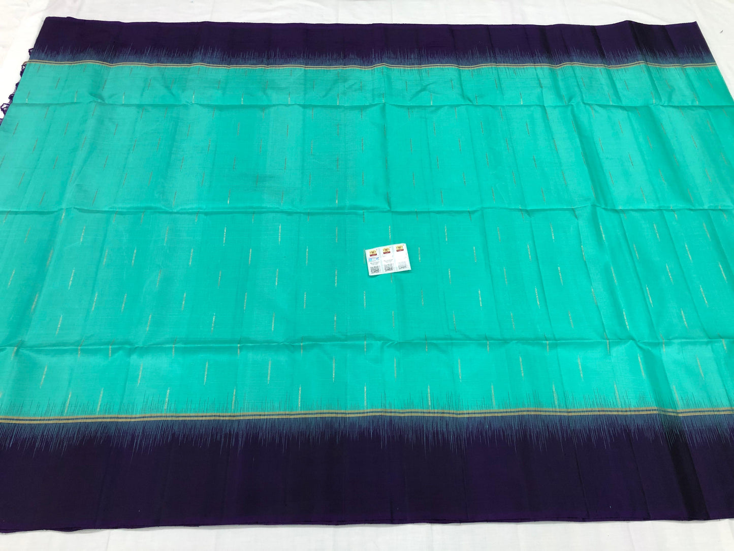 Kanchipuram Pattu Soft Silk Saree Pure Indian Silk Sari Blue| SS26