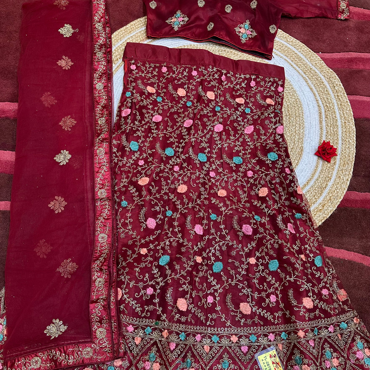Indian velvet Lehenga Lehnga Diwali outfit Sydney Australia L13