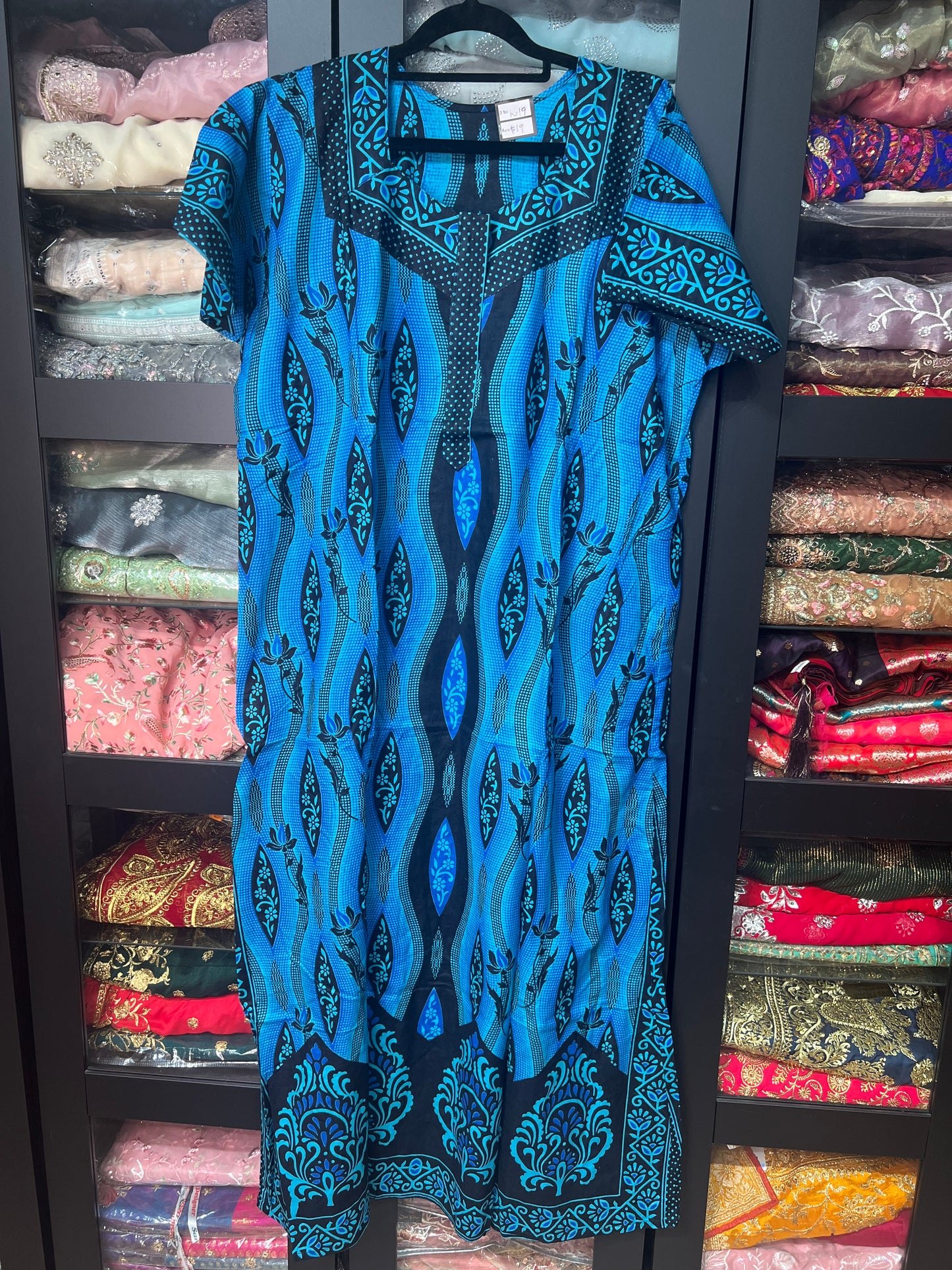 Free size Indian Cotton Nighty Nightgown NI19