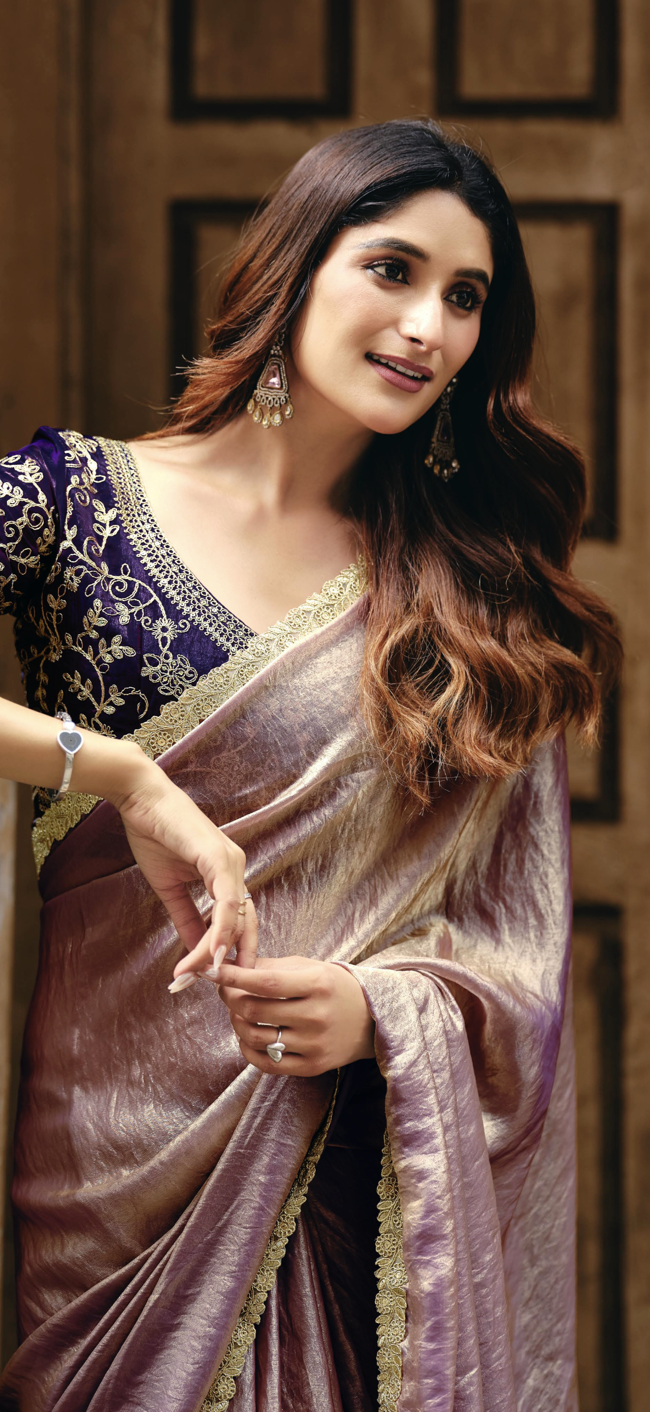 Indian Fancy Party wear Saree Fendi Silk Sari Green S137