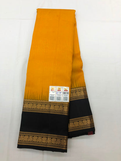 Kanchipuram Pure Silk Saree Bridal Indian Kanjivaram Sari SPK304
