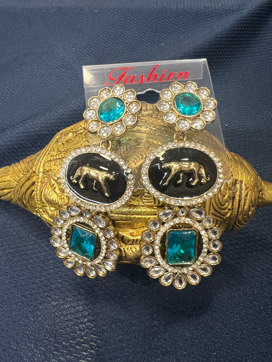 Indian Earrings Stylish Indian Jewellery E12