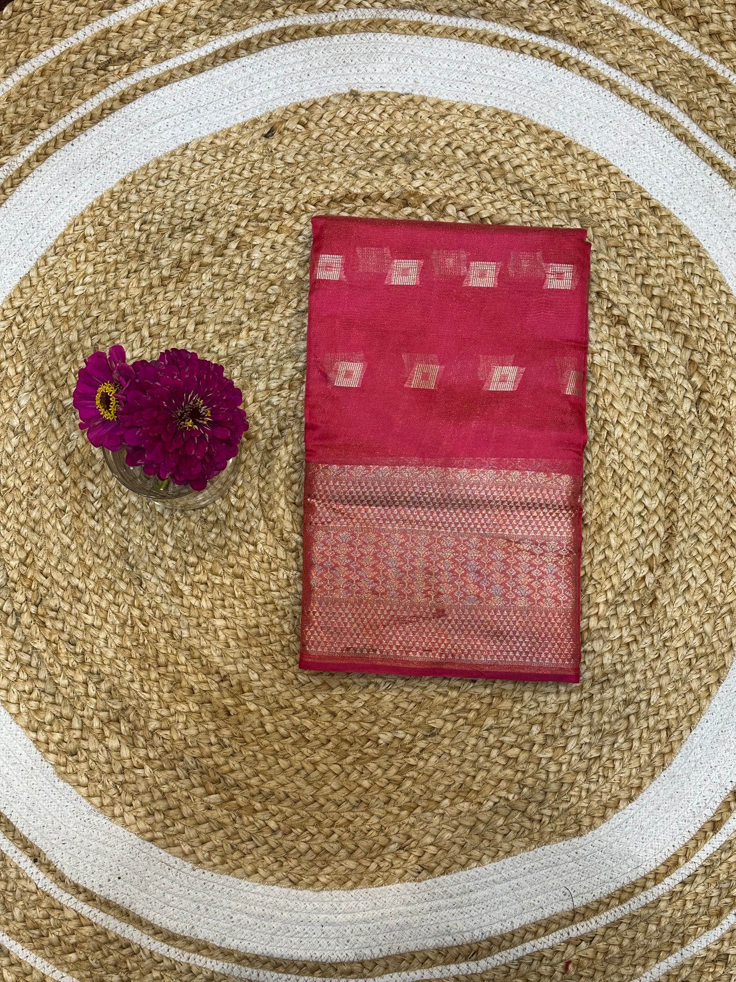 Pink Sari Indian Saree S22