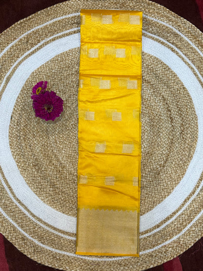 Yellow Sari Indian Saree S26