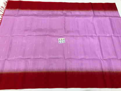 Kanchipuram Pattu Soft Silk Saree Pure Silk Bridal Sari Red | SS12