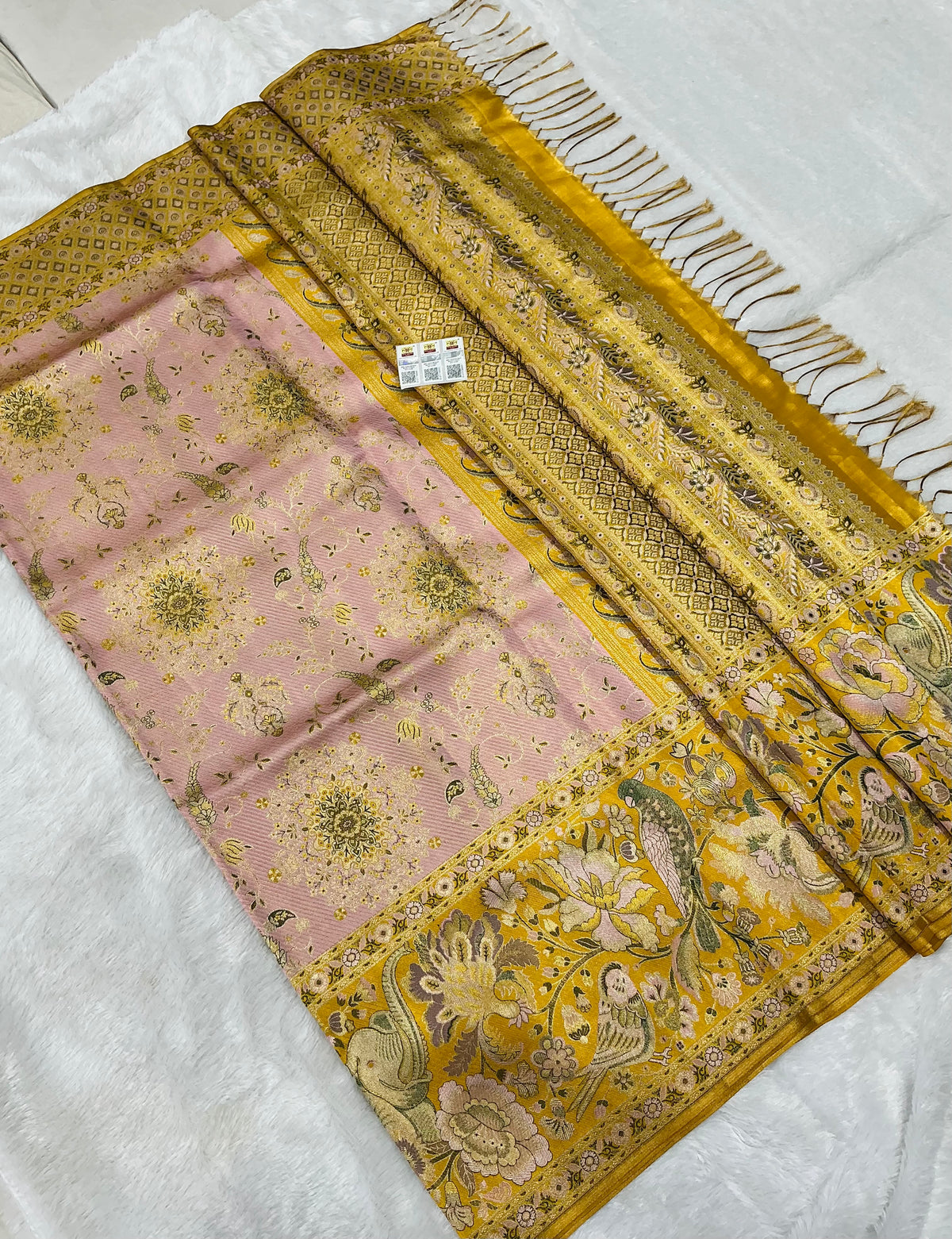 Bridal Kanchipuram Pure Silk Saree Kanjivaram Sari SPK473