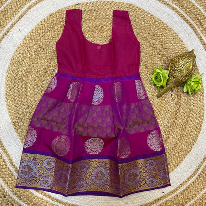 Indian Lehenga Pattu Pavadai Sattai Skirt Top G21