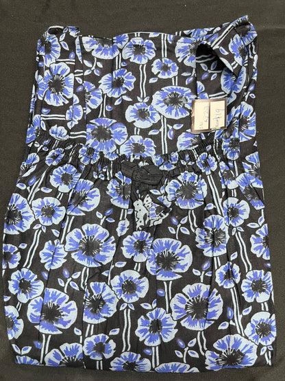 Free size Indian Cotton Nighty Nightgown NI27