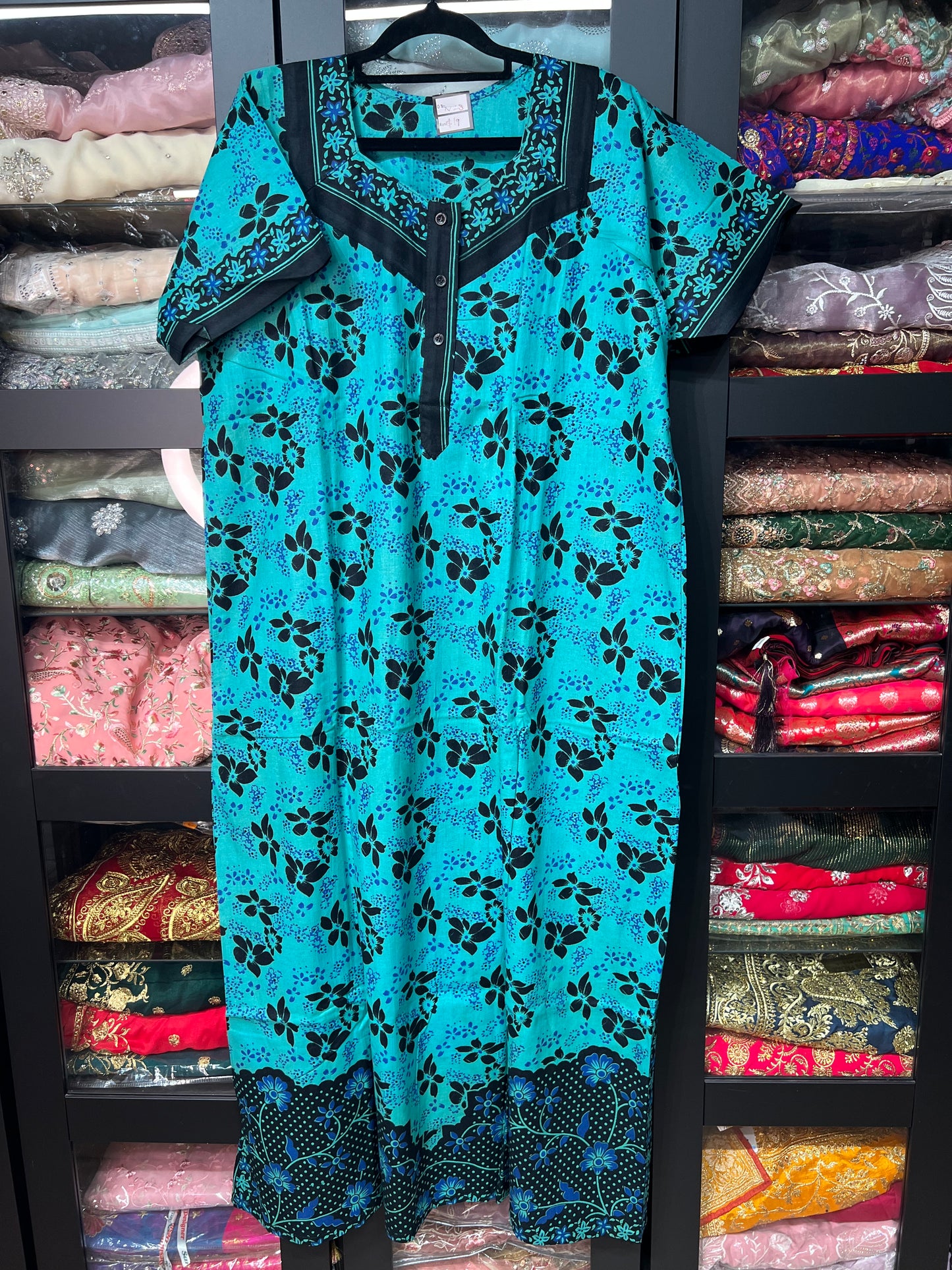 Free size Indian Cotton Nighty Nightgown NI28