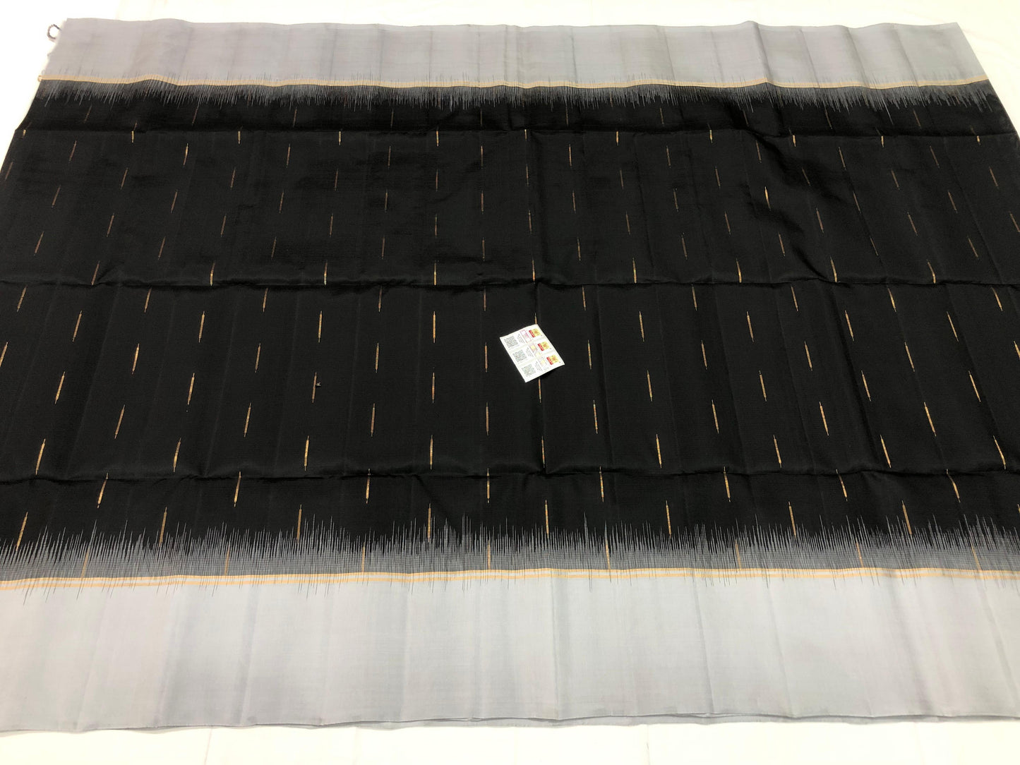 Kanchipuram Pattu Soft Silk Saree Pure Silk Sari Black | SS17