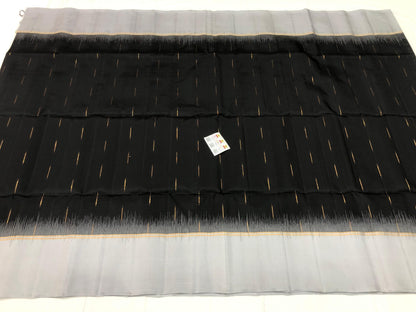 Kanchipuram Pattu Soft Silk Saree Pure Silk Sari Black | SS17
