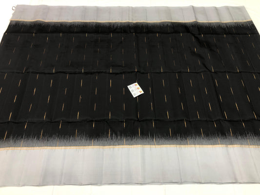 Kanchipuram Pattu Soft Silk Saree Pure Silk Sari Black | SS17
