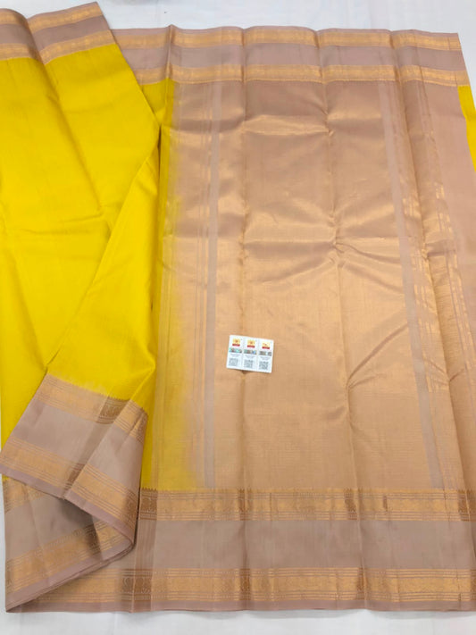 Kanchipuram Pure Silk Saree Bridal Indian Kanjivaram Sari SPK349