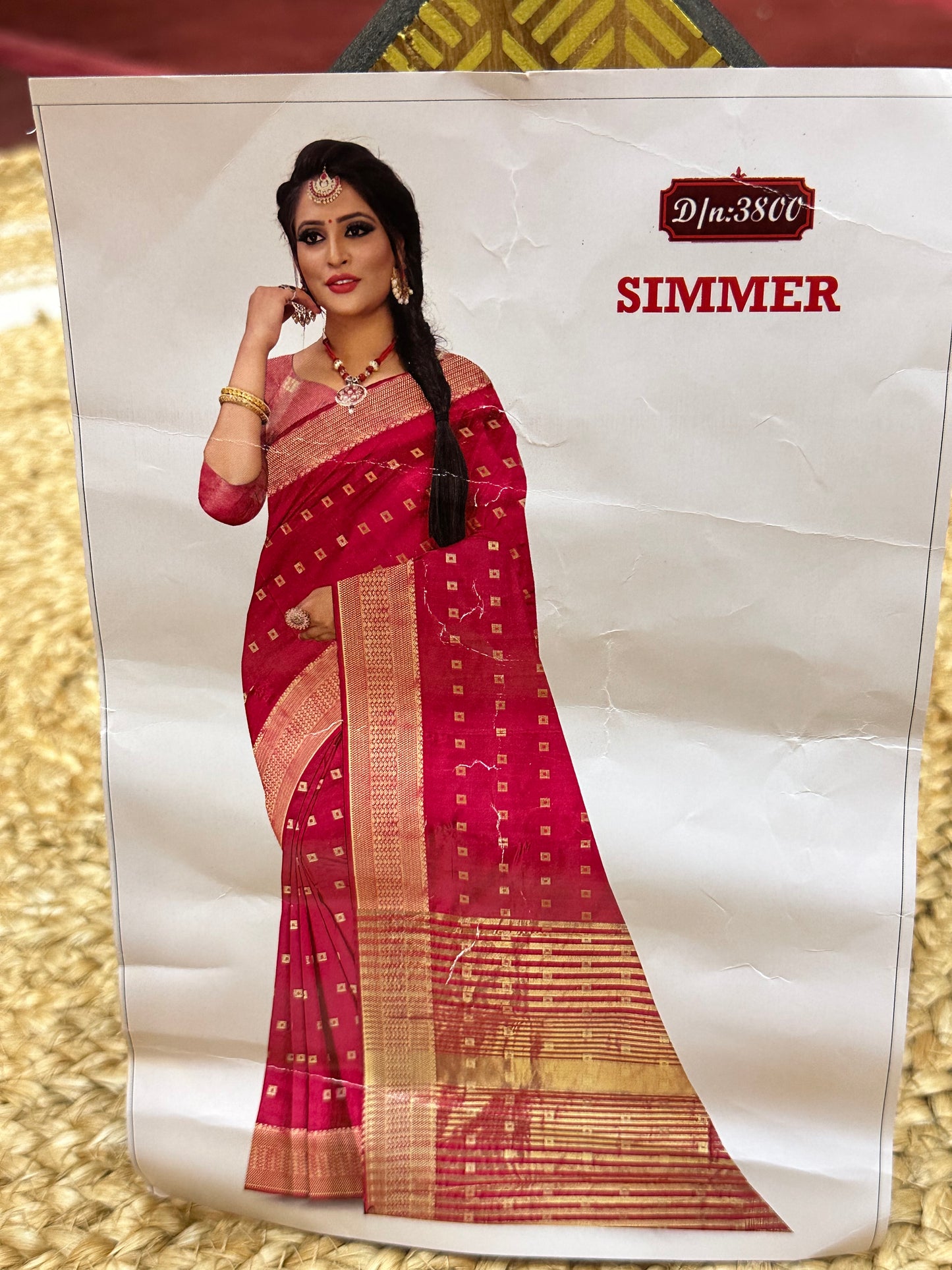 Pink Sari Indian Saree S22