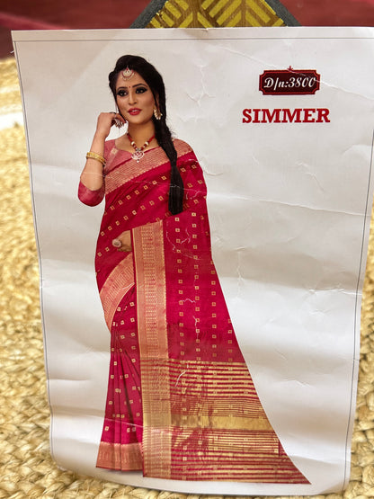 Pink Sari Indian Saree S22